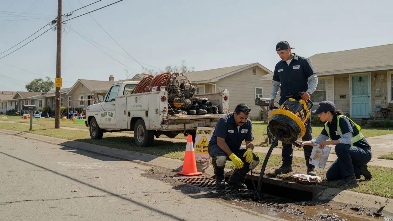 Drain Cleaning in Ponder, TX near me